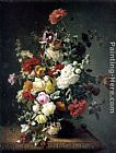 Famous Wild Paintings - A Still life with Flowers and Wild Raspberries